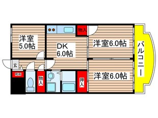 山弥ビルの物件間取画像